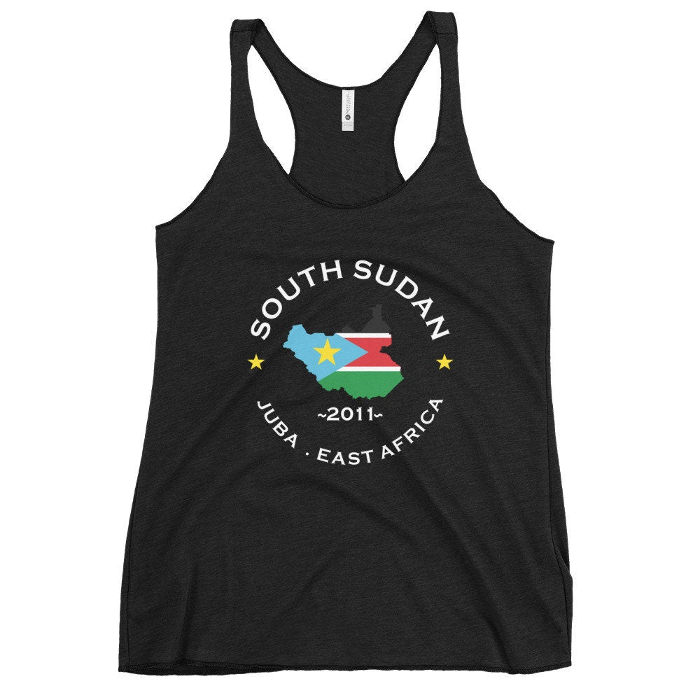 South Sudanese Women&#39;s Racerback Tank