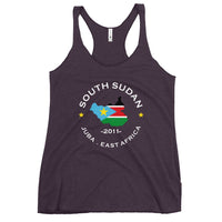 South Sudanese Women&#39;s Racerback Tank
