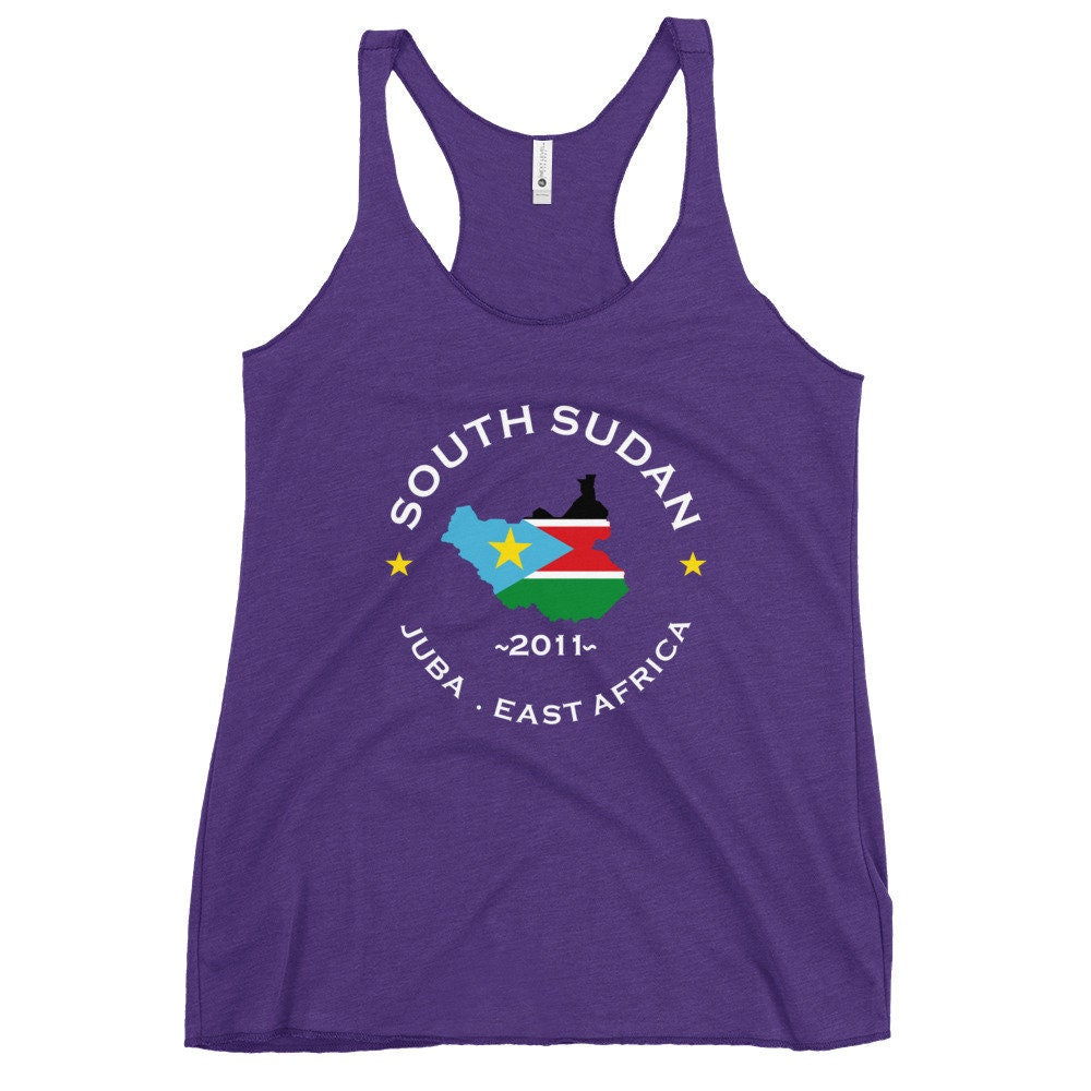 South Sudanese Women&#39;s Racerback Tank