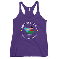 South Sudanese Women&#39;s Racerback Tank
