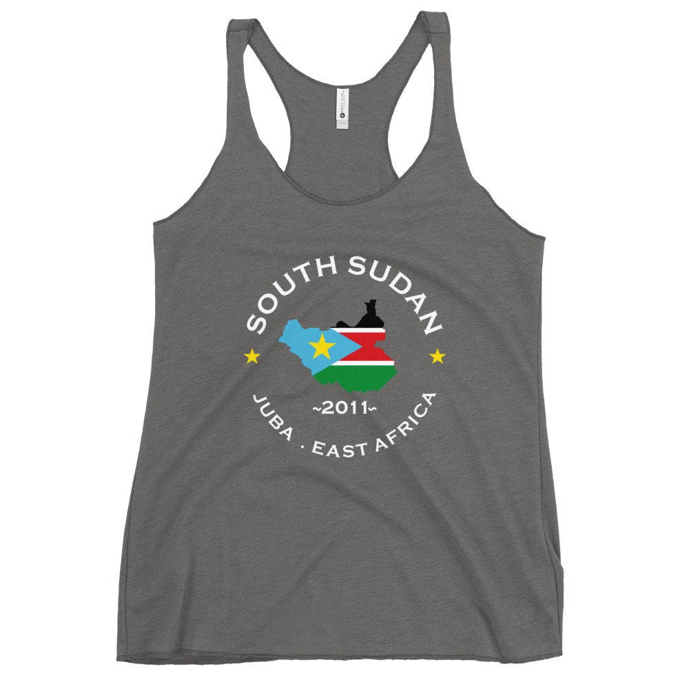 South Sudanese Women&#39;s Racerback Tank