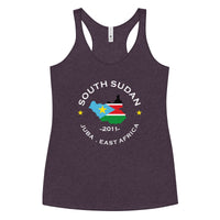 South Sudanese Women&#39;s Racerback Tank