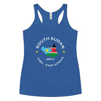 South Sudanese Women&#39;s Racerback Tank