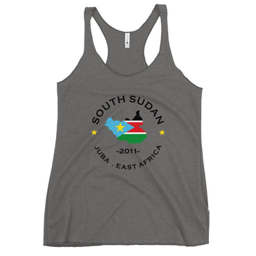 South Sudanese Women&#39;s Racerback Tank