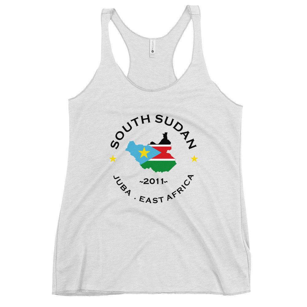 South Sudanese Women&#39;s Racerback Tank