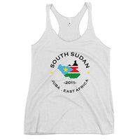 South Sudanese Women&#39;s Racerback Tank