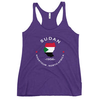 Sudanese Women&#39;s Racerback Tank
