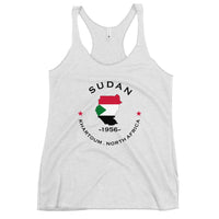 Sudanese Women&#39;s Racerback Tank