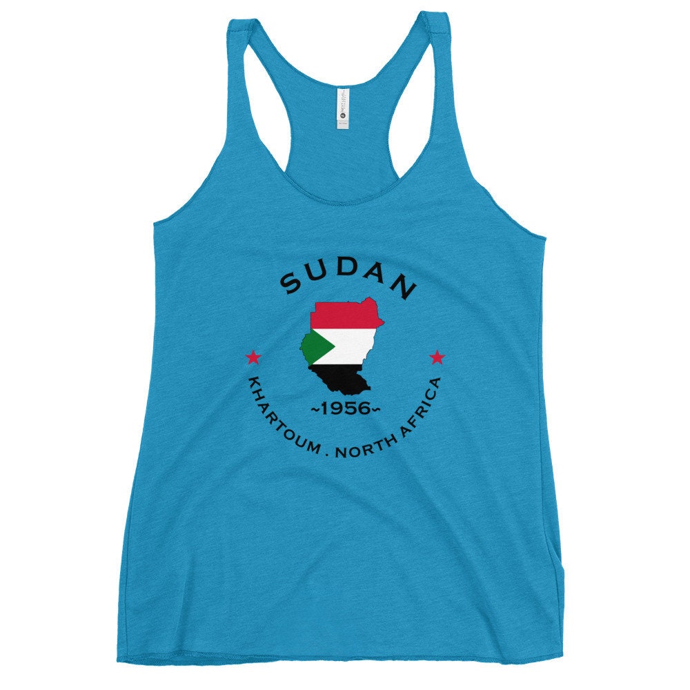 Sudanese Women&#39;s Racerback Tank