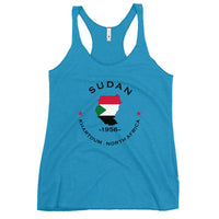 Sudanese Women&#39;s Racerback Tank