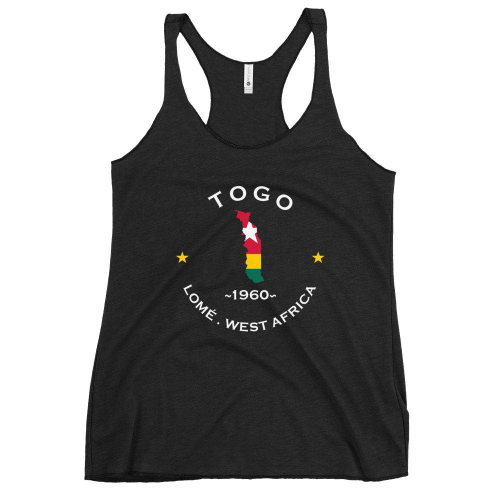 Togolese Women&#39;s Racerback Tank