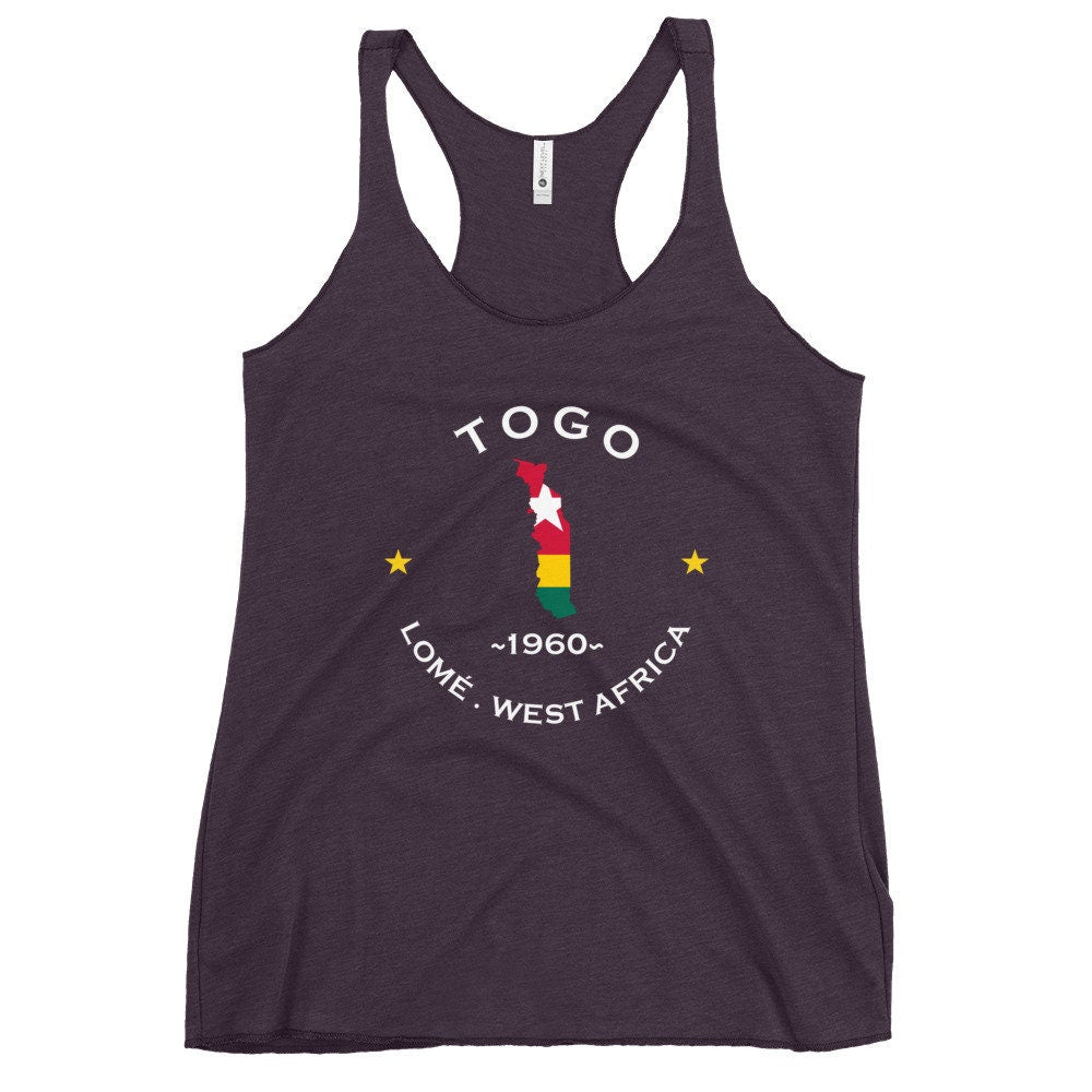 Togolese Women&#39;s Racerback Tank