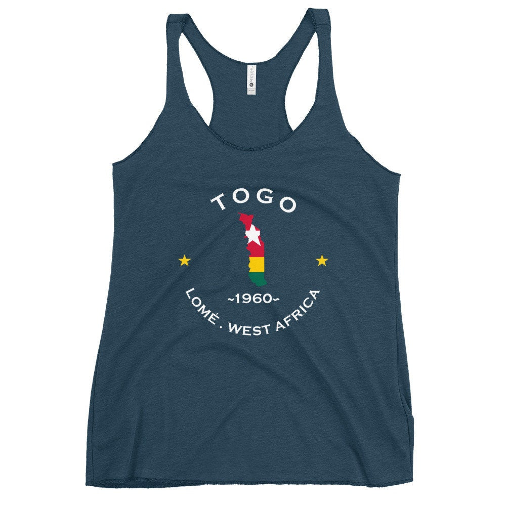 Togolese Women&#39;s Racerback Tank