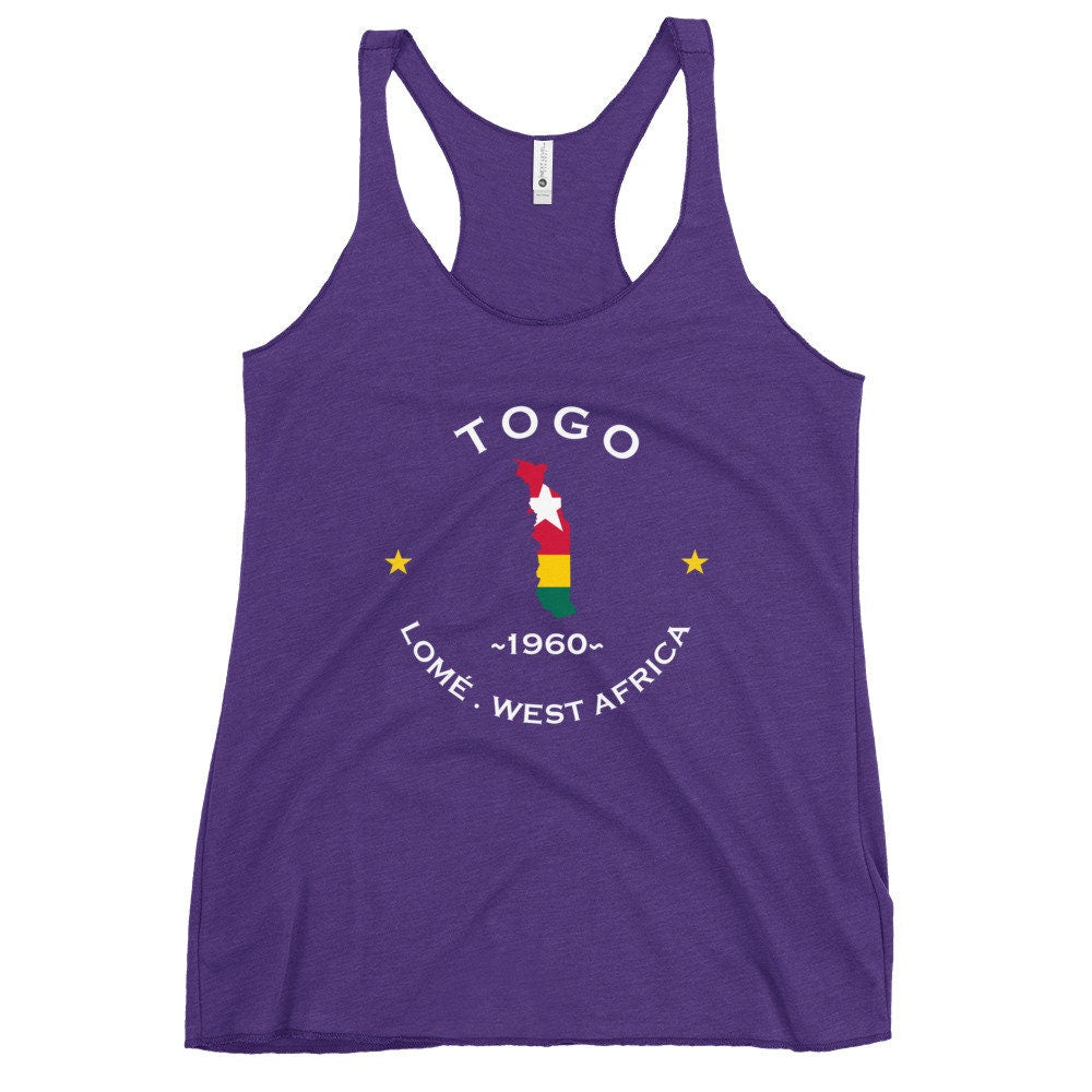 Togolese Women&#39;s Racerback Tank