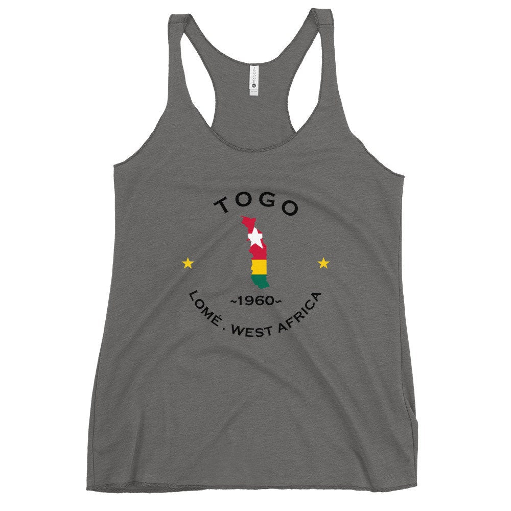 Togolese Women&#39;s Racerback Tank