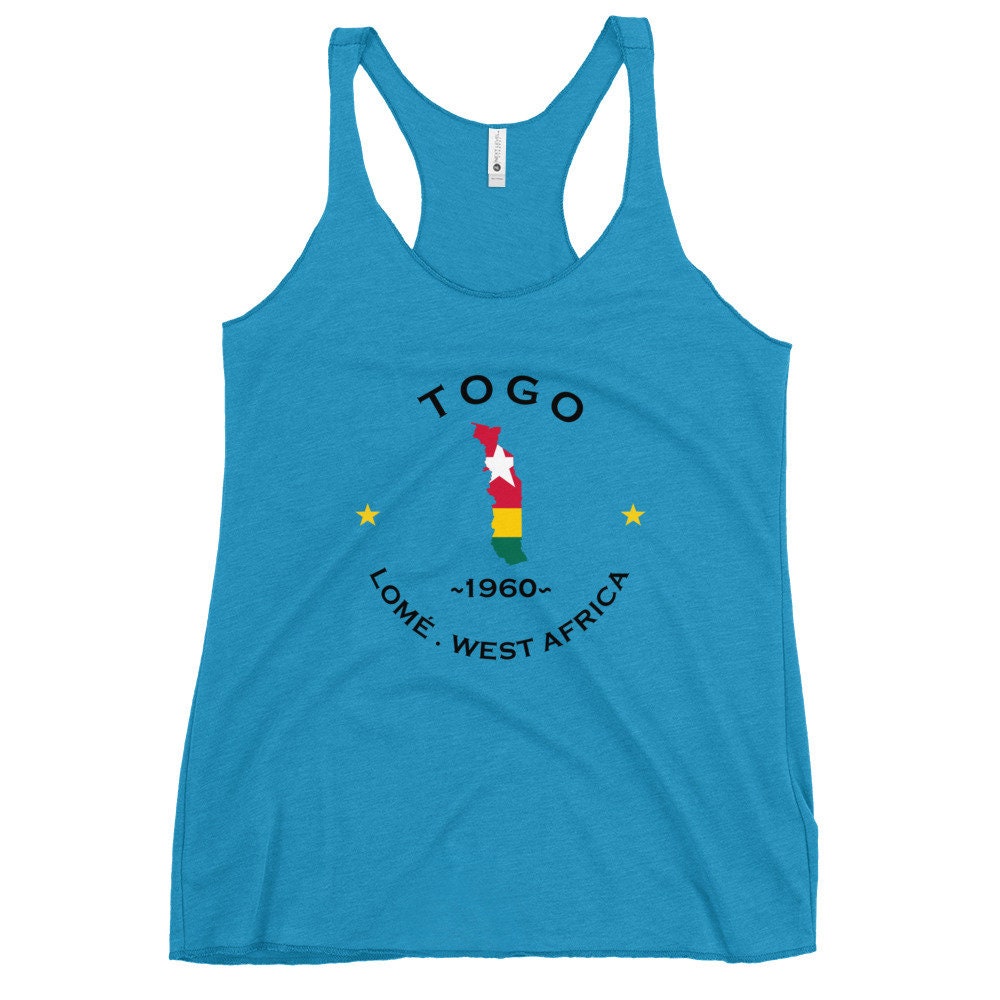 Togolese Women&#39;s Racerback Tank