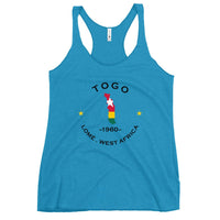 Togolese Women&#39;s Racerback Tank