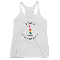 Togolese Women&#39;s Racerback Tank