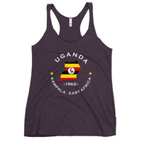 Ugandan Women&#39;s Racerback Tank