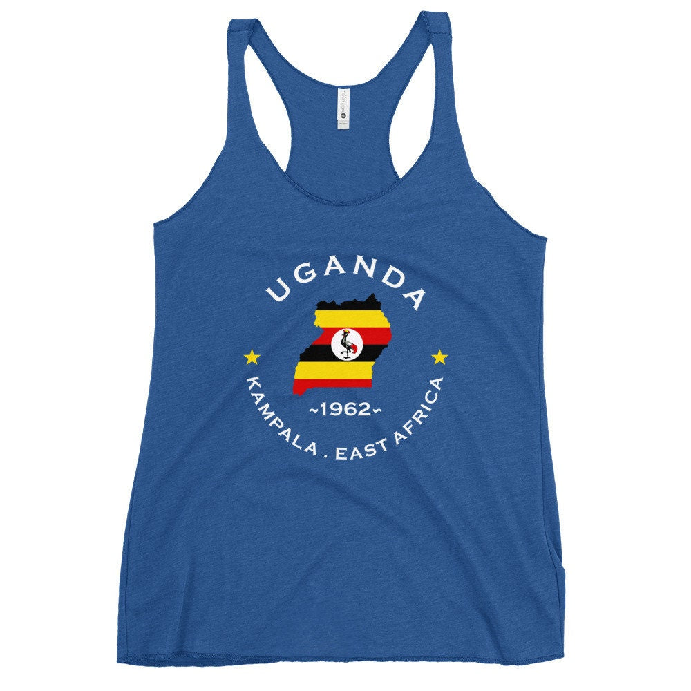 Ugandan Women&#39;s Racerback Tank
