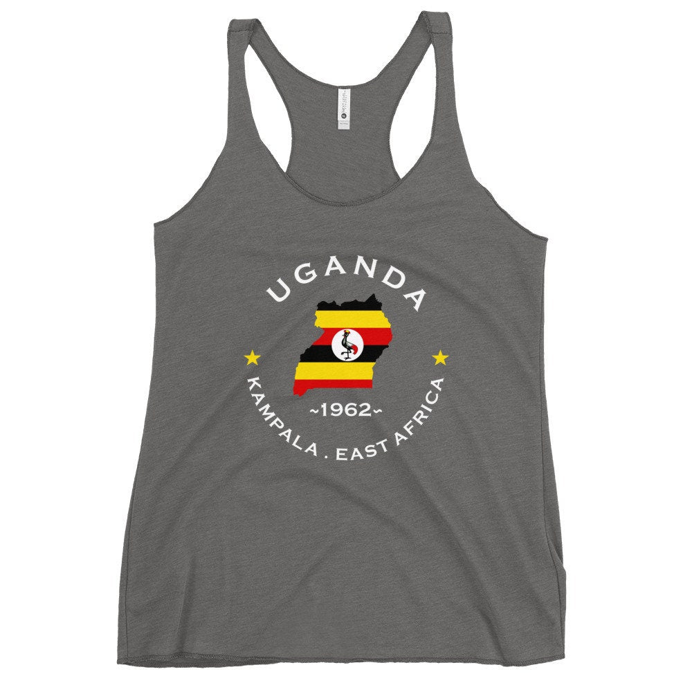 Ugandan Women&#39;s Racerback Tank