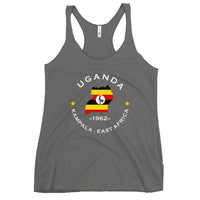 Ugandan Women&#39;s Racerback Tank