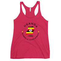Ugandan Women&#39;s Racerback Tank