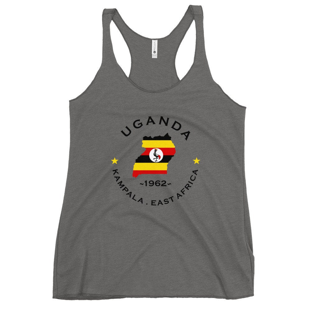 Ugandan Women&#39;s Racerback Tank