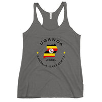 Ugandan Women&#39;s Racerback Tank