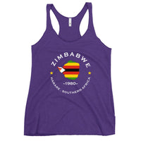 Zimbabwean Women&#39;s Racerback Tank