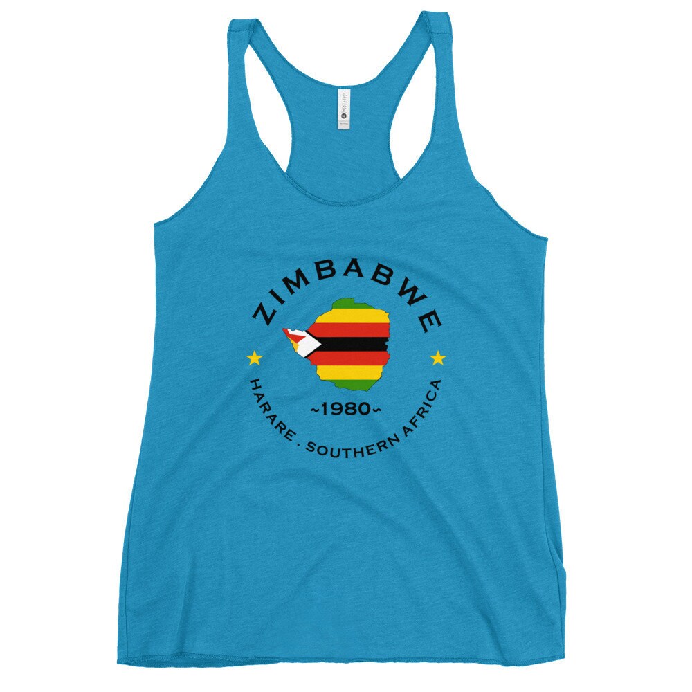 Zimbabwean Women&#39;s Racerback Tank