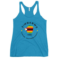 Zimbabwean Women&#39;s Racerback Tank