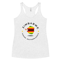 Zimbabwean Women&#39;s Racerback Tank