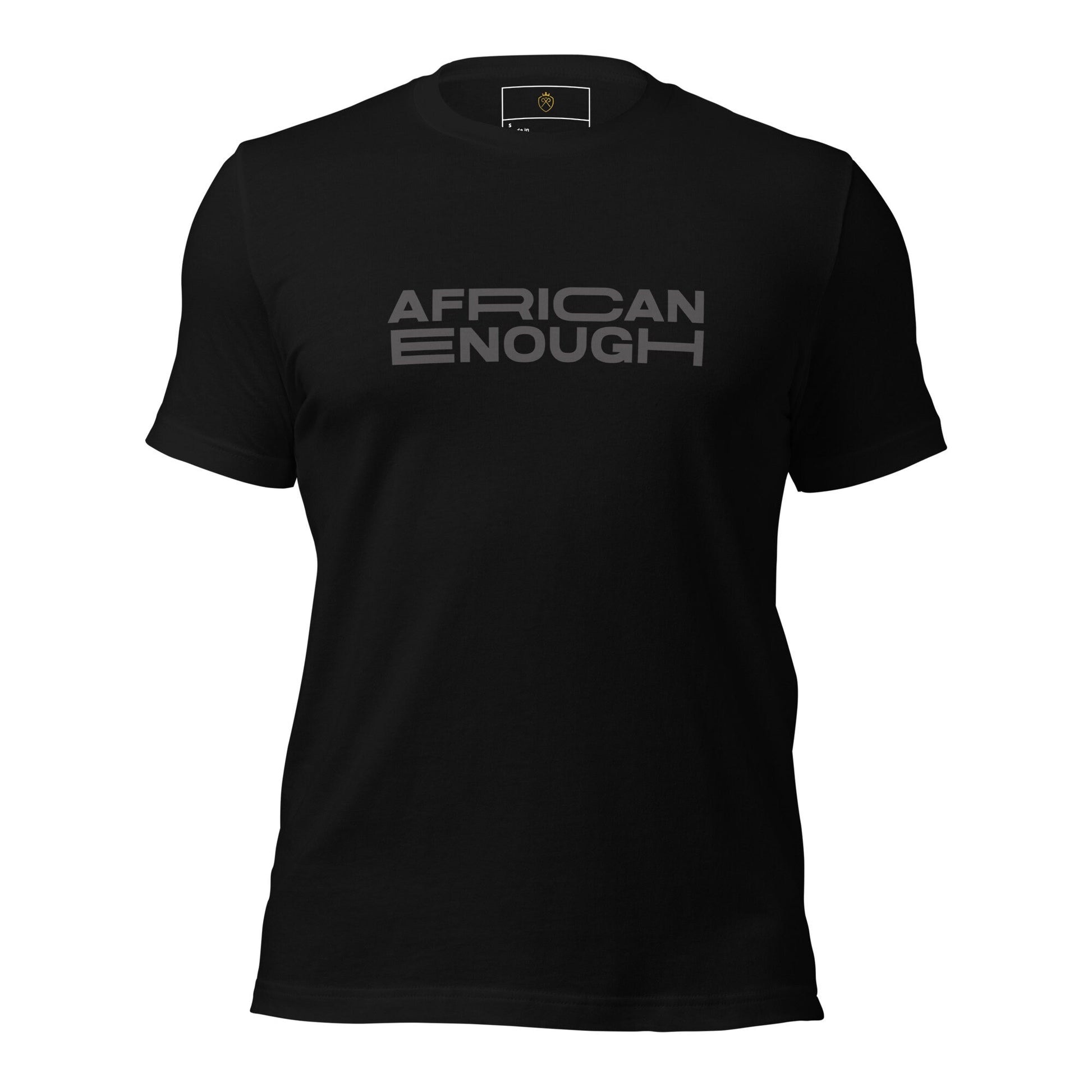 African Enough DNA Ancestry Inspired Unisex t-shirt.