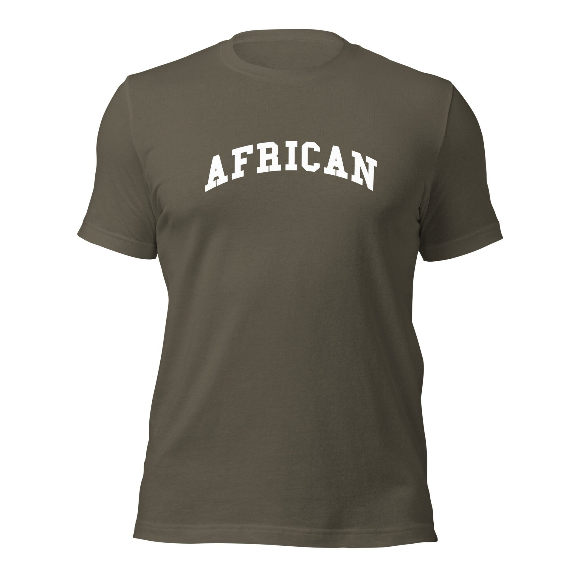 AFRICAN Minimalist Unisex t-shirt