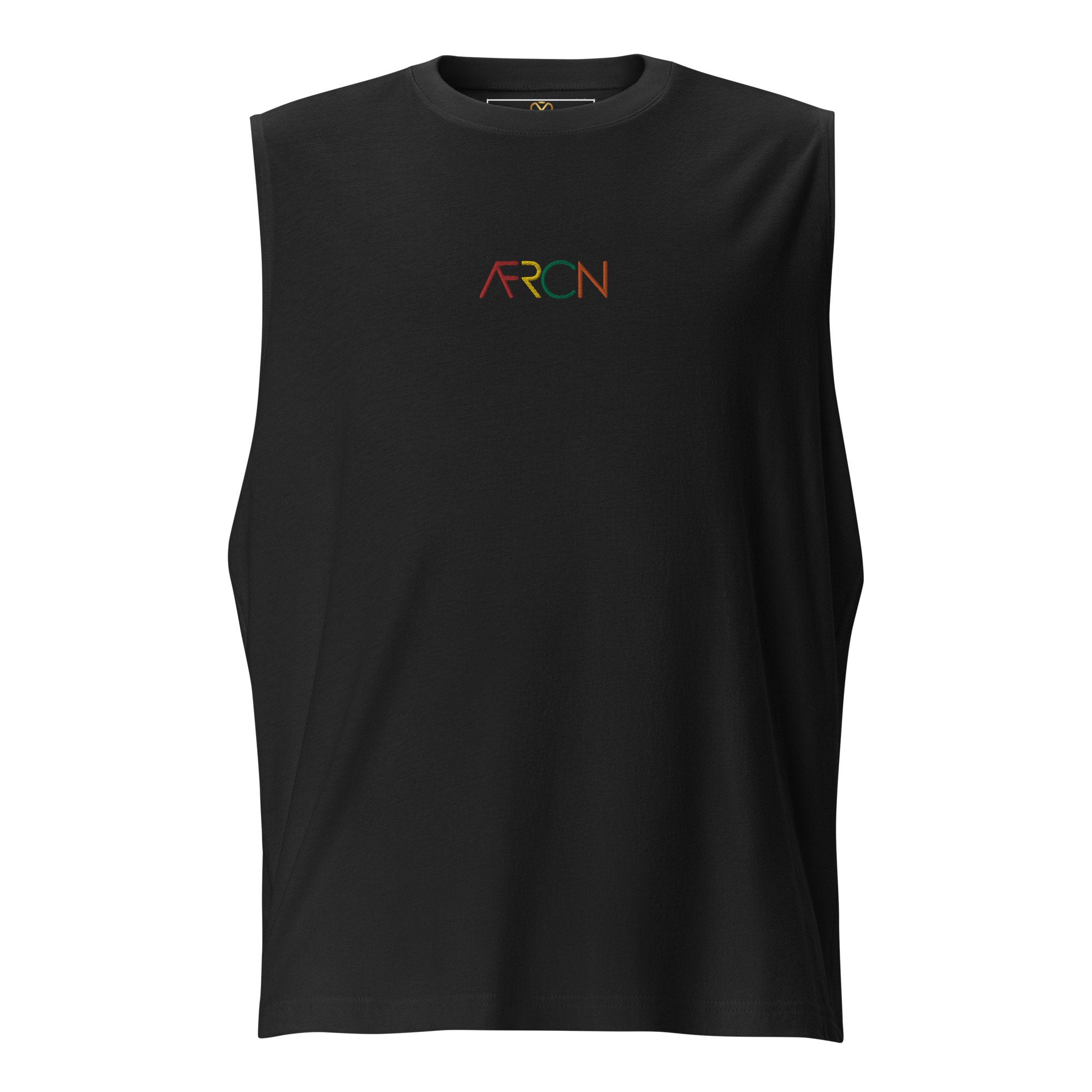 AFRCN Unisex Muscle Shirt/ Gym top/ Work out Top/African Oversized Top