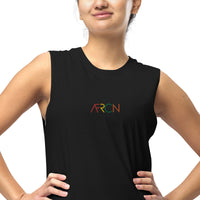 AFRCN Unisex Muscle Shirt/ Gym top/ Work out Top/African Oversized Top