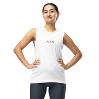 AFRCN Unisex Muscle Shirt/ Gym top/ Work out Top/African Oversized Top