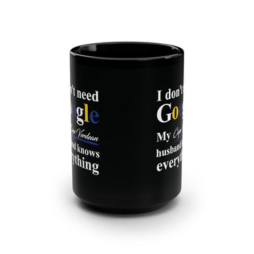 Cabo Verde Black Mug, 15oz