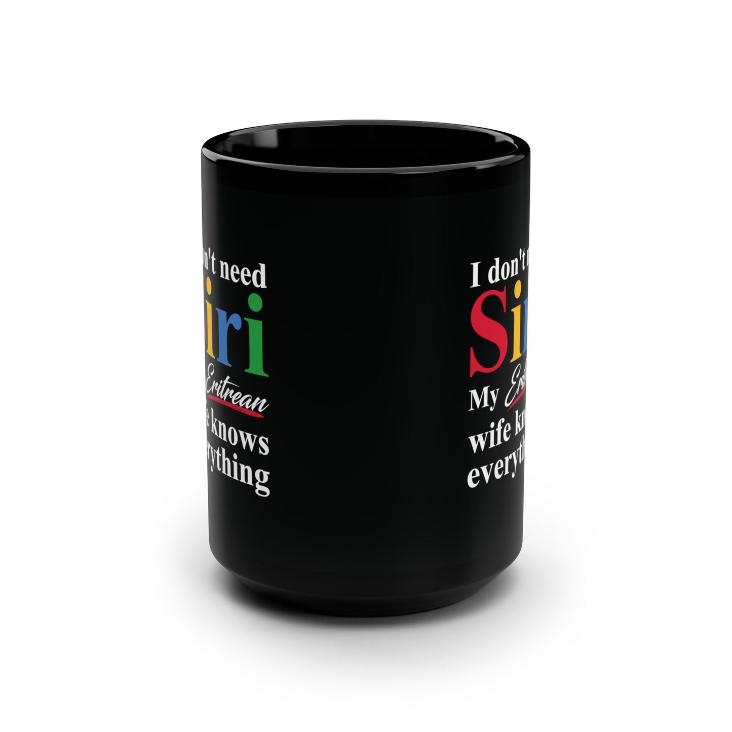 Eritrean Black Mug, 15oz