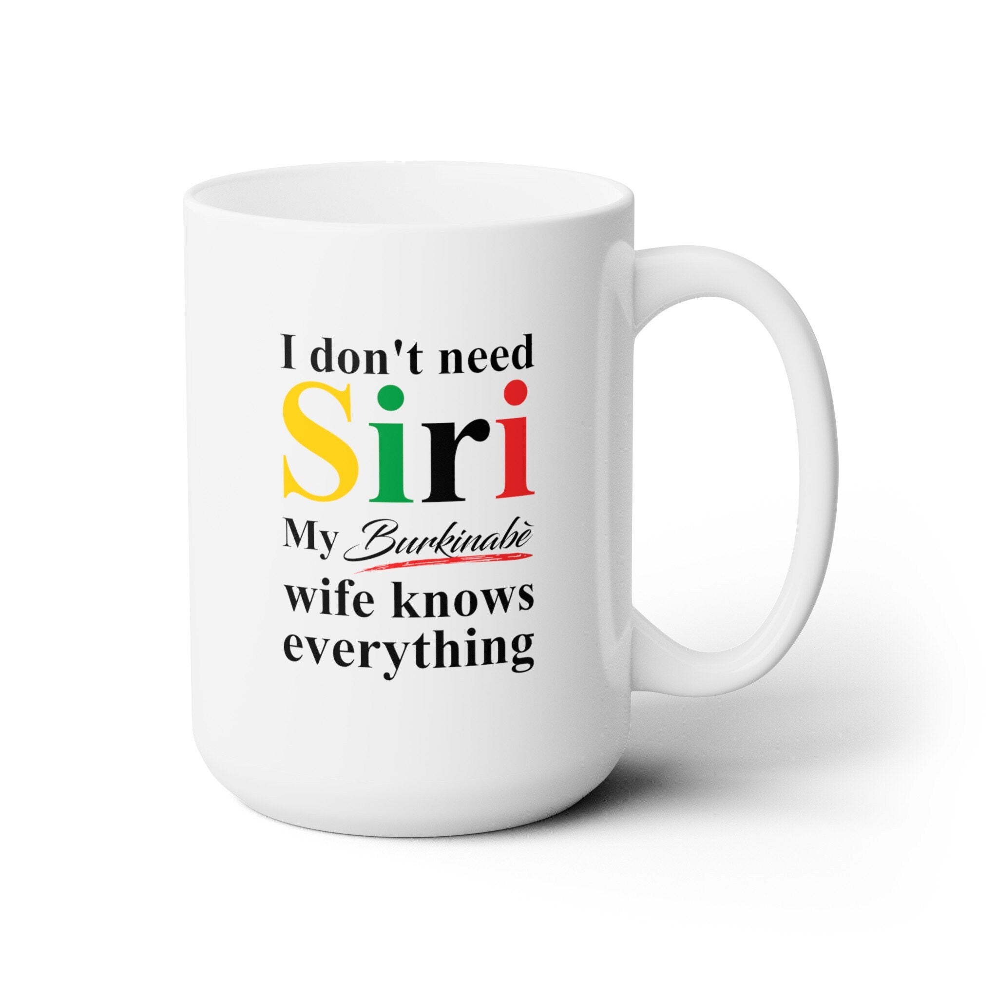 Burkina Faso Funny Wife Mug