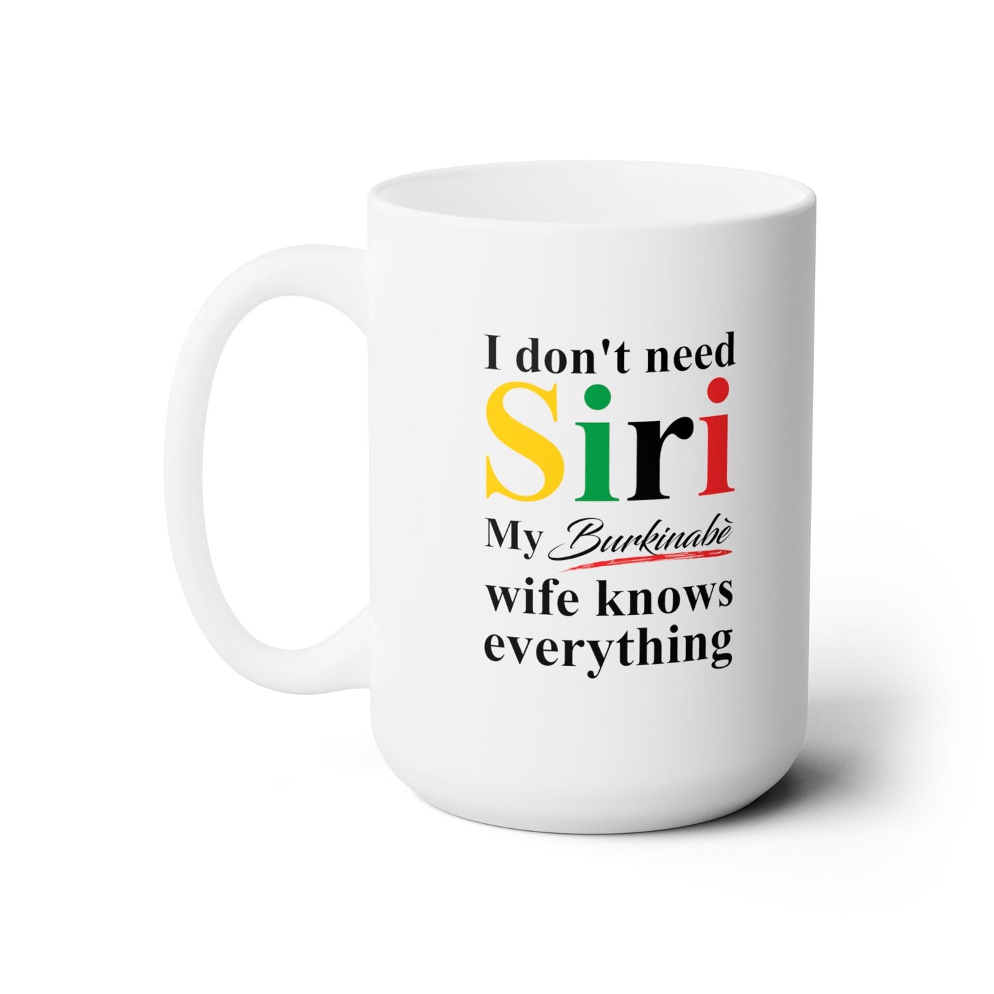 Burkina Faso Funny Wife Mug