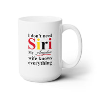 Angolan Inspired Funny Mom Mug- White.