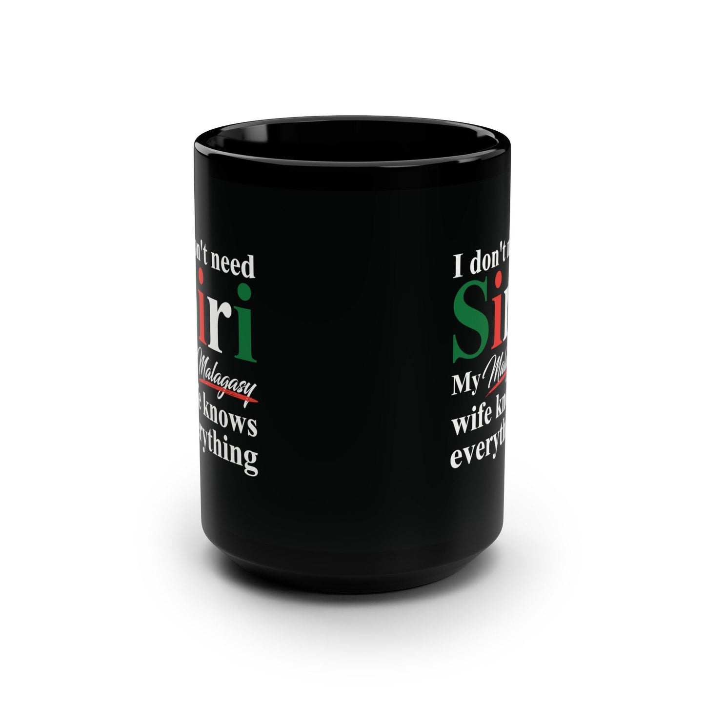 Madagascar Black Mug, 15oz