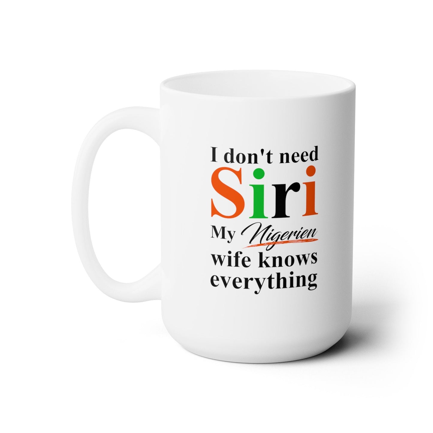 Nigerien Funny Wife Mug