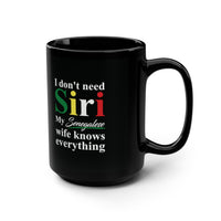 Senegalese Black Mug, 15oz