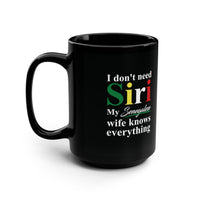 Senegalese Black Mug, 15oz