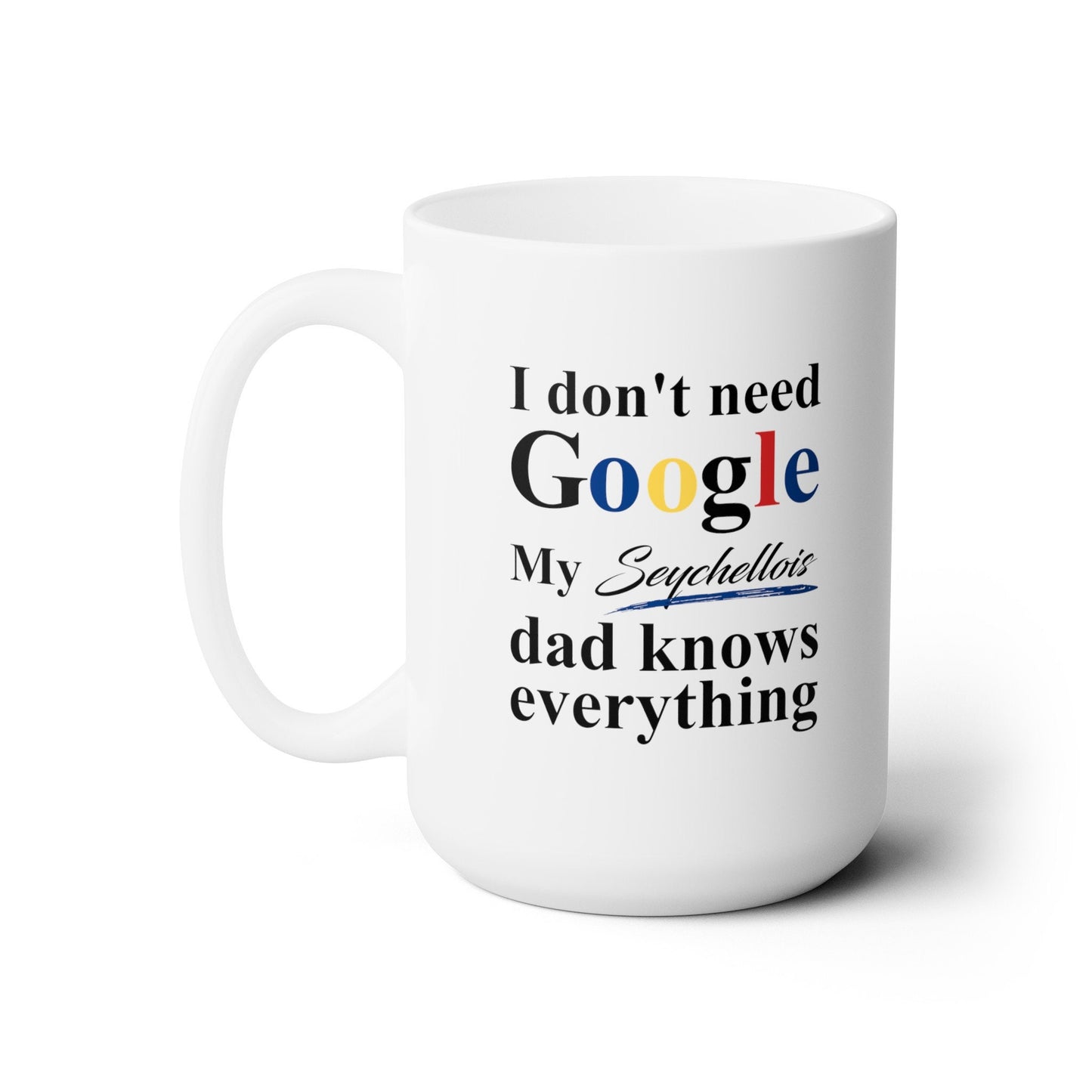 Seychellois Funny Dad Mug