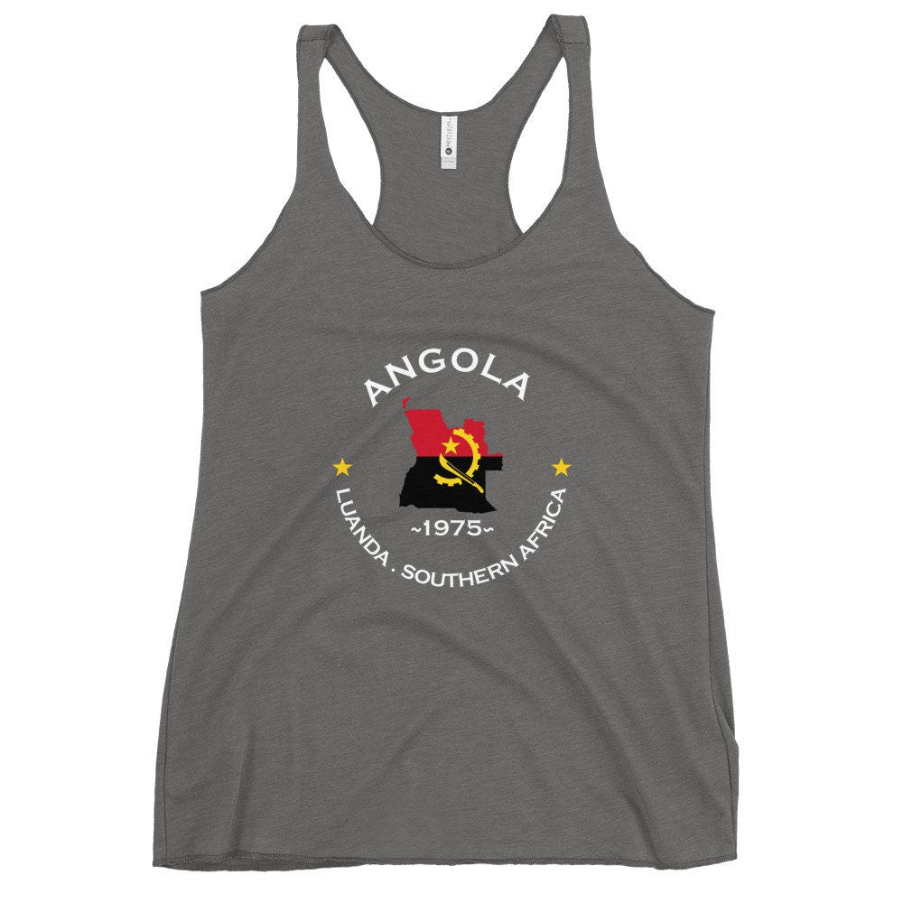 Angolan Women&#39;s Racerback Tank