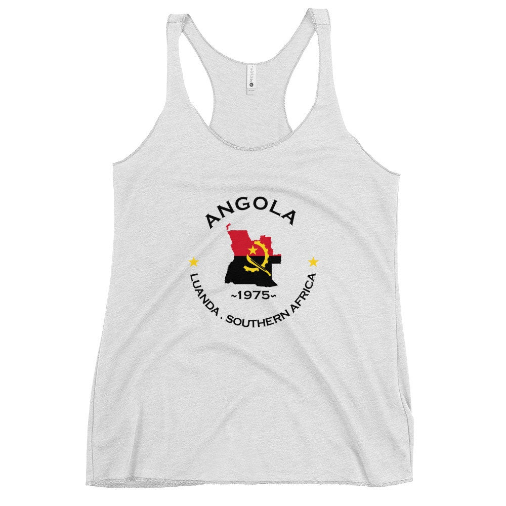 Angolan Women&#39;s Racerback Tank